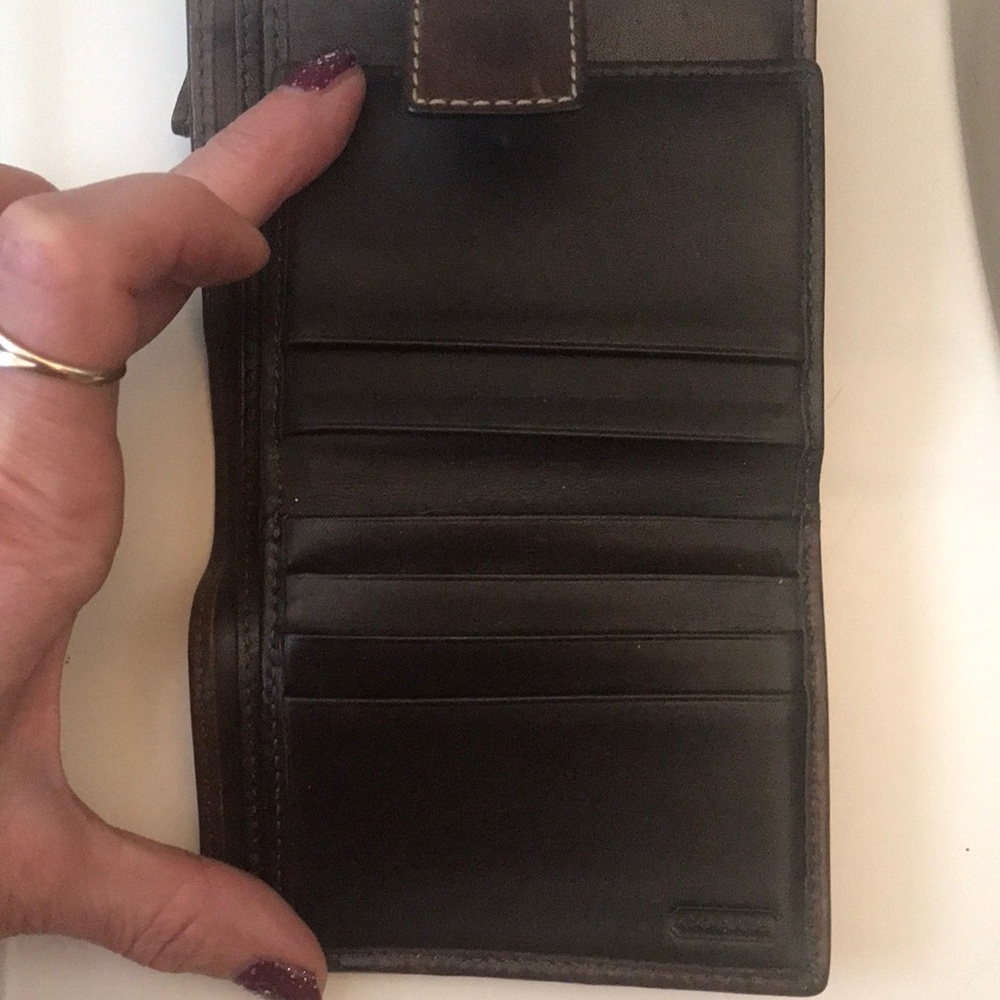 Coach Patchwork Bifold Wallet - Picture 4 of 13